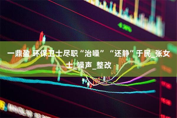 一鼎盈 环保卫士尽职“治噪” “还静”于民_张女士_噪声_整改
